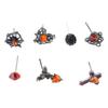 7pcs Eco Friendly Material Earring Collection Fashionable Ear Jewelry Set Earrings For Everyday And Special Occasions