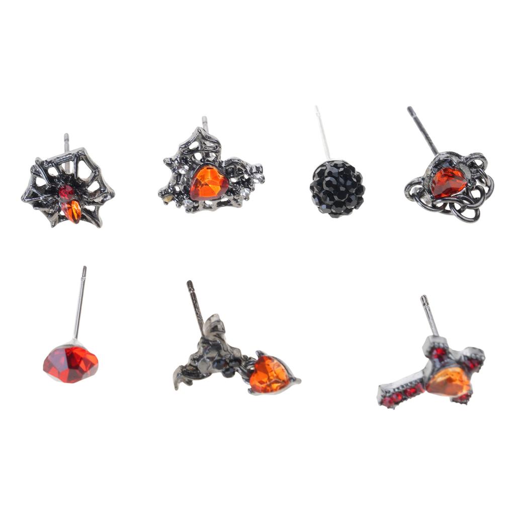 7pcs Eco Friendly Material Earring Collection Fashionable Ear Jewelry Set Earrings For Everyday And Special Occasions