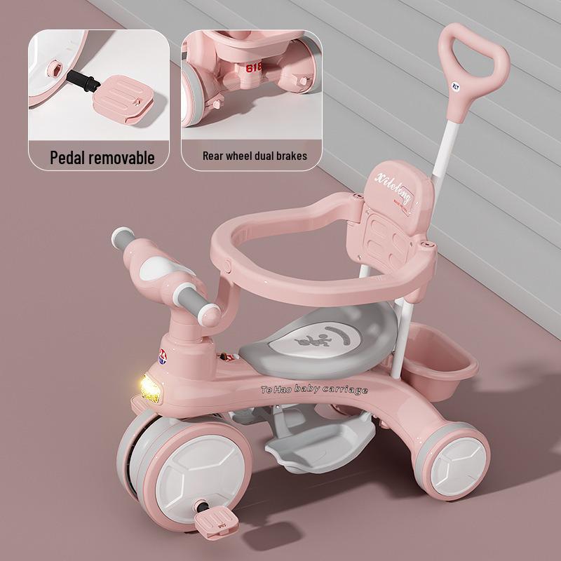 4-in-1 Children's Tricycle Scooter & Stroller for Boys & Girls