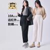 Maternity pants spring and autumn wear new models do not restrain the belly wide leg pants small straight Harlan radish pants
