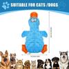 Duck Dog Toys, Blue Squeaky Dog Toys Interactive Dog Toy Durable Dog Chew Toys Dog Soft Toy with Crinkle Paper