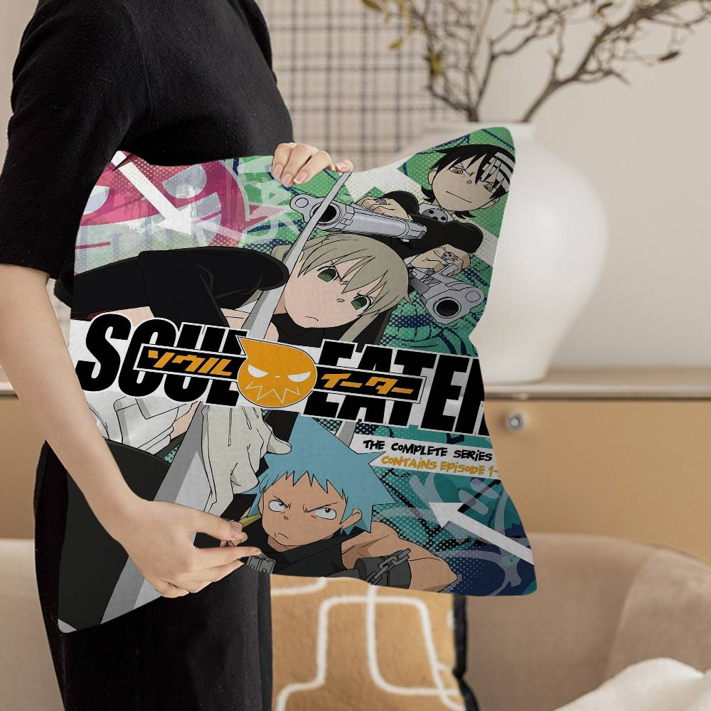 S-Soul E-Eater Anime Pillow Gift Home Office Decoration Pillow Bedroom Sofa Car Cushion CoverPillow Case