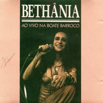 CD MARIA BETHÂNIA - Ao Vivo Na Boate Barroco 7953382 EMI 1990 Brazil ObiLatin Used