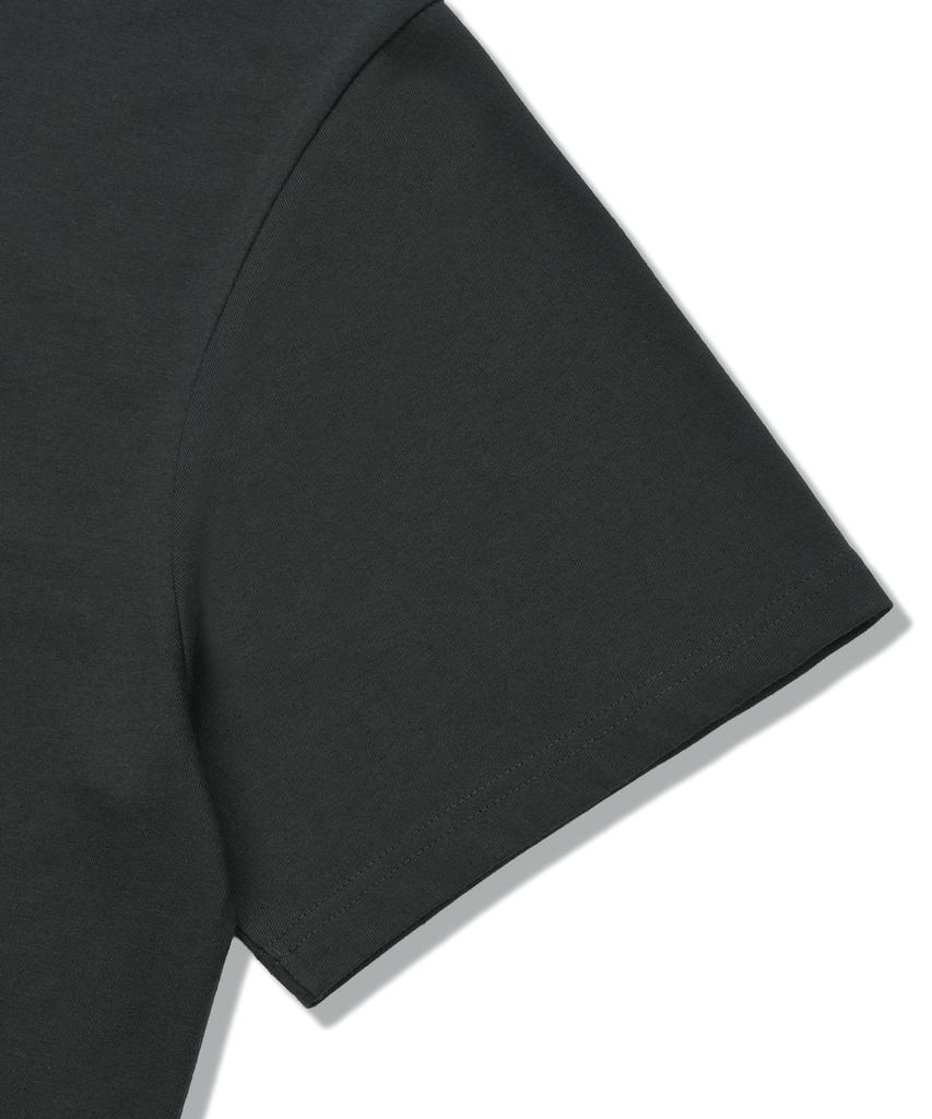 BROWNBREATH Delivery Tag Tee - Charcoal