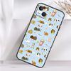 Cute Cartoon Guinea Pig Shockproof Case For iPhone 17 15 16 Pro Max 11 14 Plus 12 13 Mini 16e 17 Air Phone Cover