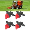 10Pcs Fuel Shut Off Valve, 1/4 Inline Fuel Cut Off Shut Off Valve Gas Fuel Small Engine On Off Fuel Switch Tap for 494768 5091H 5091K 697947 Lawn