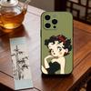 C-Cute Cartoon B-Betty B-Boop Phone Case Silicone Soft For IPhone 17 16 15 14 13 12 11 X XR Plus Pro Max Plus