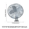 8 Zoll Lüfter Auto Hochleistung 12V Praktisch Robust LKW Zubehör für Auto