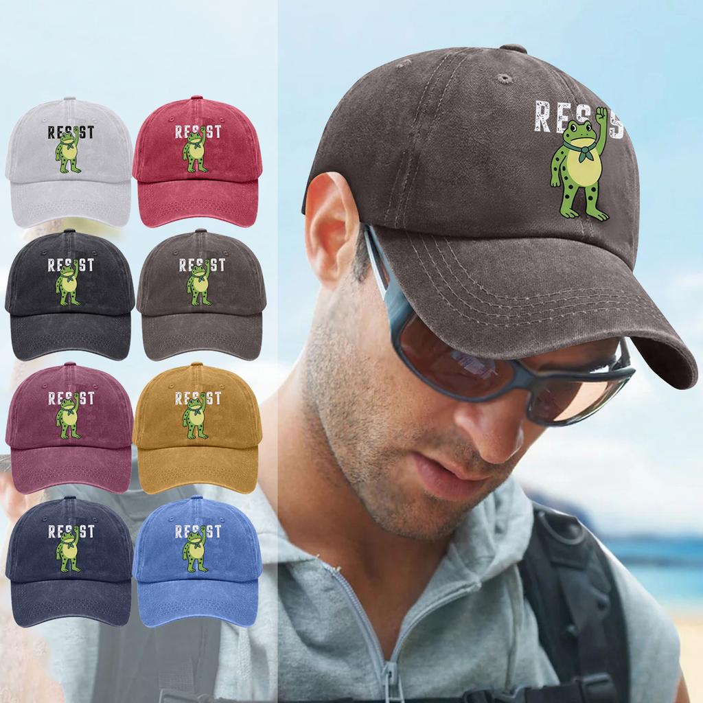 Fashionable Print Men's And Women's Adjustable Baseball Caps