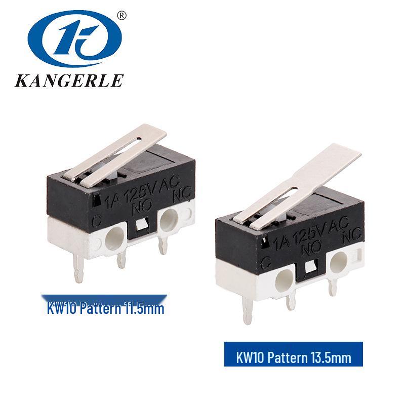 High-Temperature Resistant Miniature Micro Switch with Long Handle and Various Pin Header Lengths