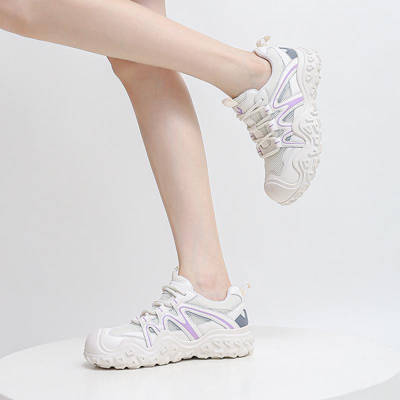 Strictly selected sports hiking shoes for women's 2025 summer new non-slip, wear-resistant and breathable hiking shoes, ugly and cute lightweight big