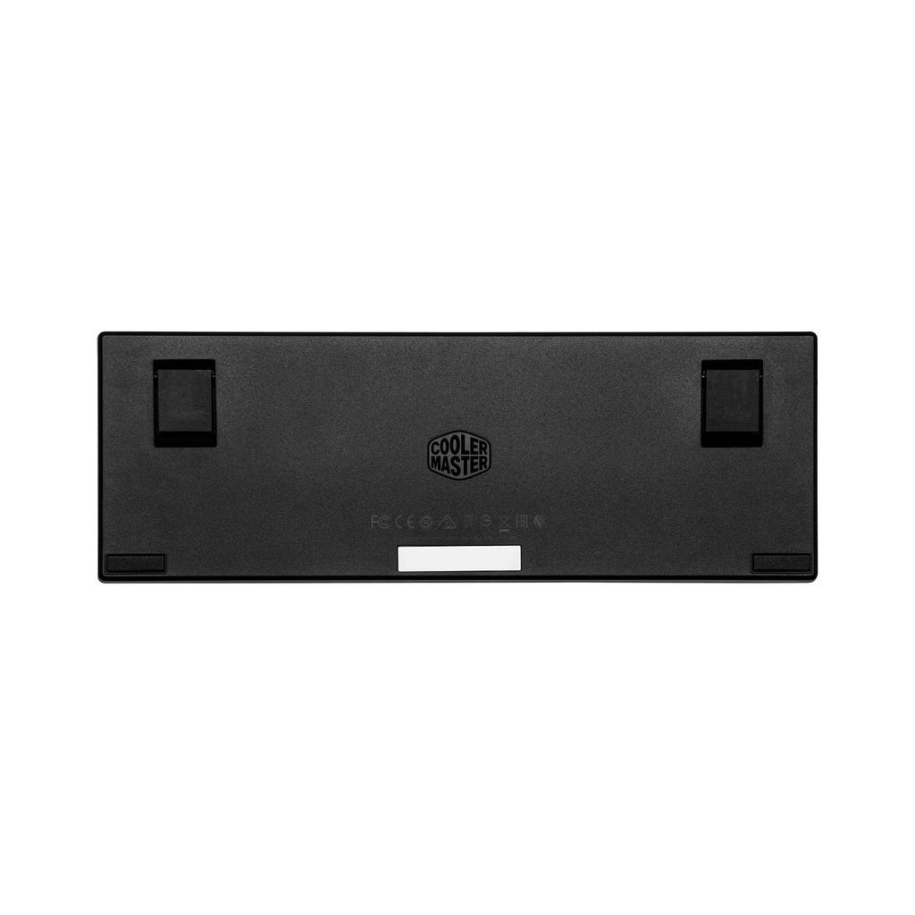 CoolerMaster SK622 White WiredWireless Tenkeyless Mini Keyboard with Red Switches and On-the-Fly Controls (SK-622-SKTR1-US, KB528)