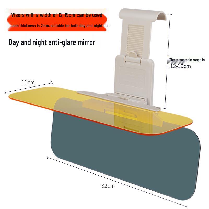 Óculos de motorista: Viseira Antirreflexo para Carro Dia e Noite e Óculos de Visão Noturna para Proteção Ocular