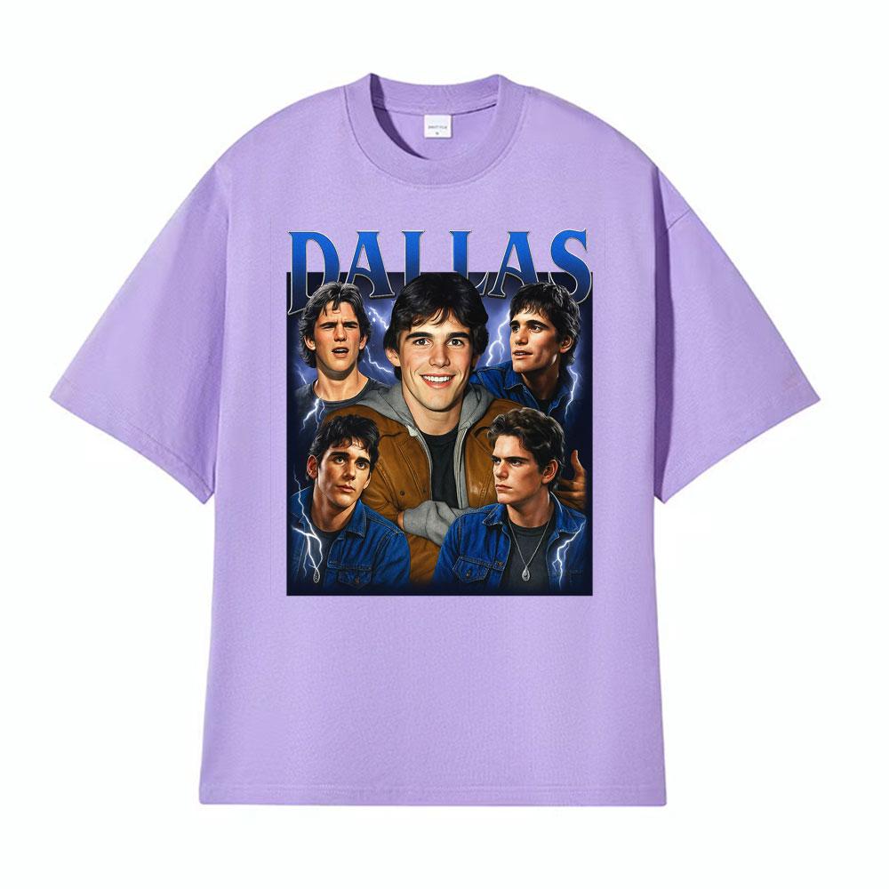 Limited Dallas Winston Vintage TShirt Men Women Fashion Casual Tshirts Comfort Oversized Loose Short Sleeve T Shirt Streetwear