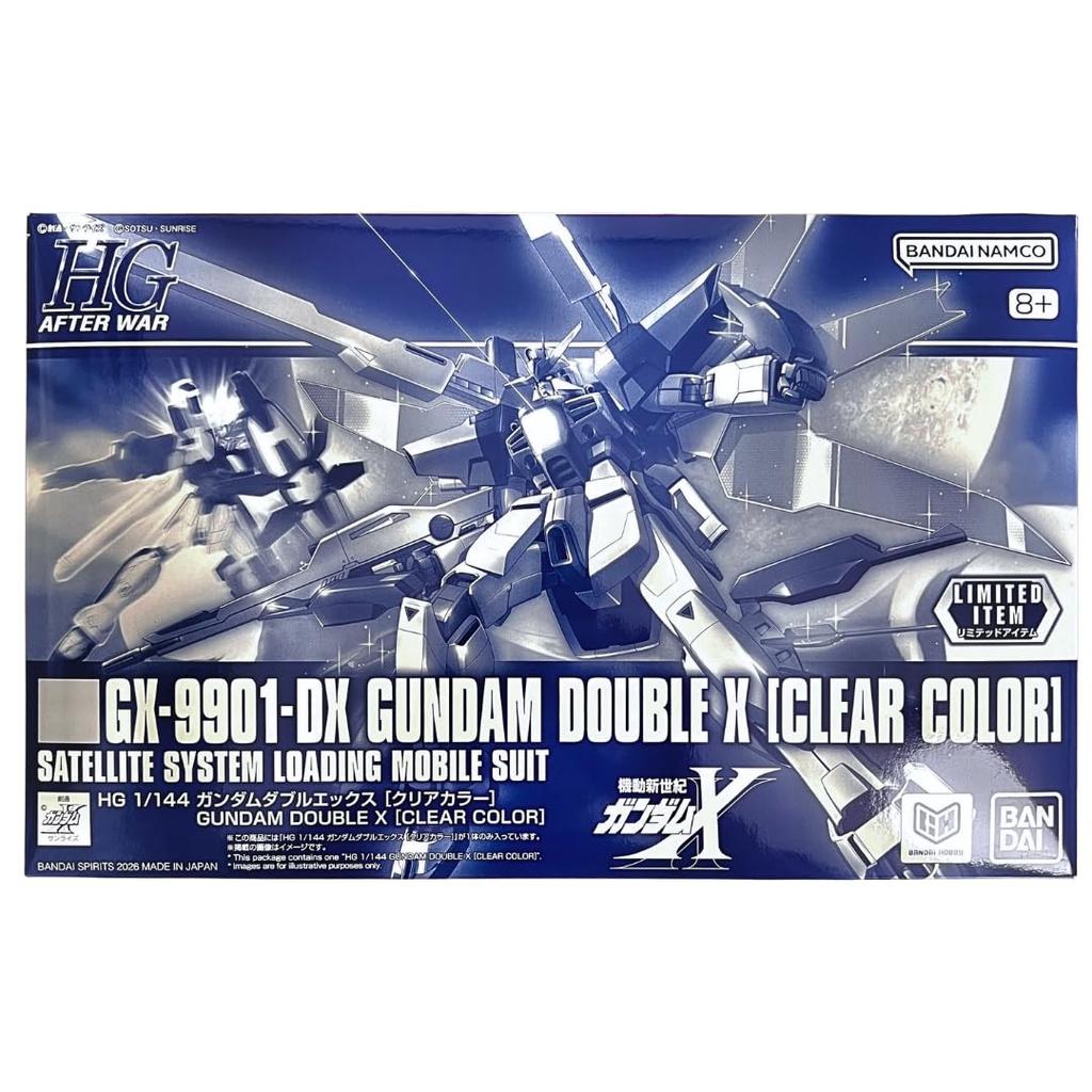 HG Gundam Double X Event Limited Mobile Suit Gundam X Gunpla Plastic Model 1/144 [Clear Color]
