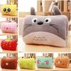 Cute Cartoon Hand Warmer Pillow Soft Stuffed Animal Creative Gift for Kids Nap Cushion Hand Warmer Travel Neck Pillow
