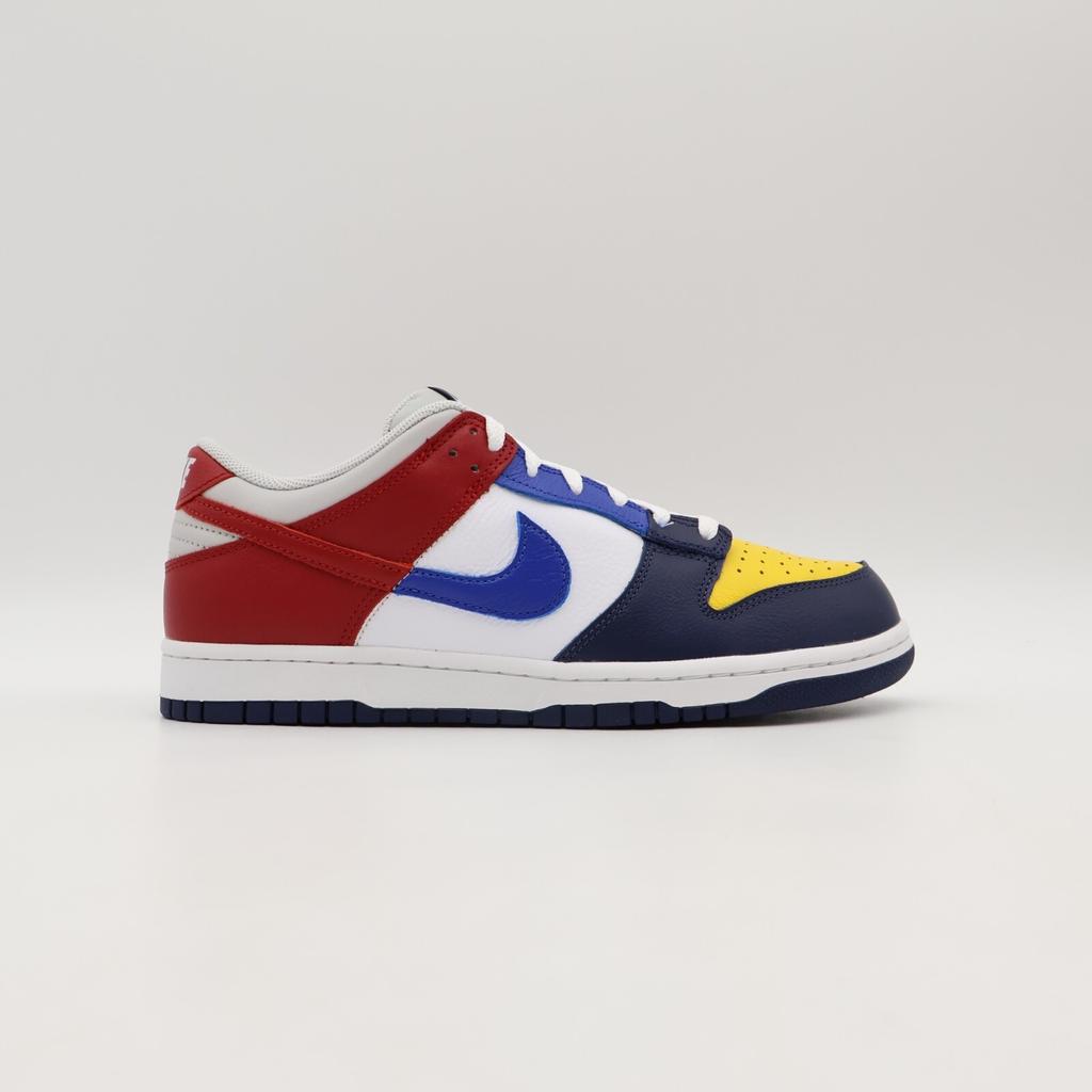 IB2051-400 Nike Dunk Low CO.JP What The Midnight Navy and Varsity Red (Men's)