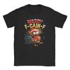 Merry F-Caw-F Chicken Rooster Meme Christmas Men T Shirt Hipster Tees Short Sleeve Round Collar T-Shirts Cotton Summer Clothing