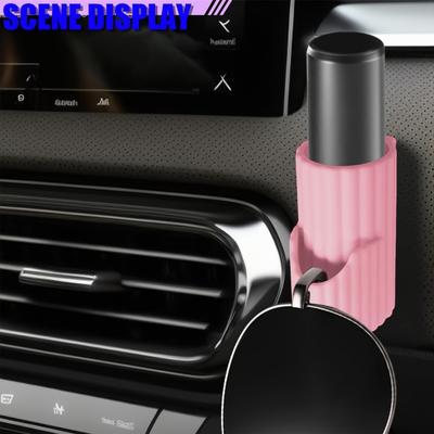 2-In-1 Car Lip Balm Holder And Silicone Sunglass/Chapstick Organizer Upright Cup Holder Tray Portable Vehicle Gadgets Additions
