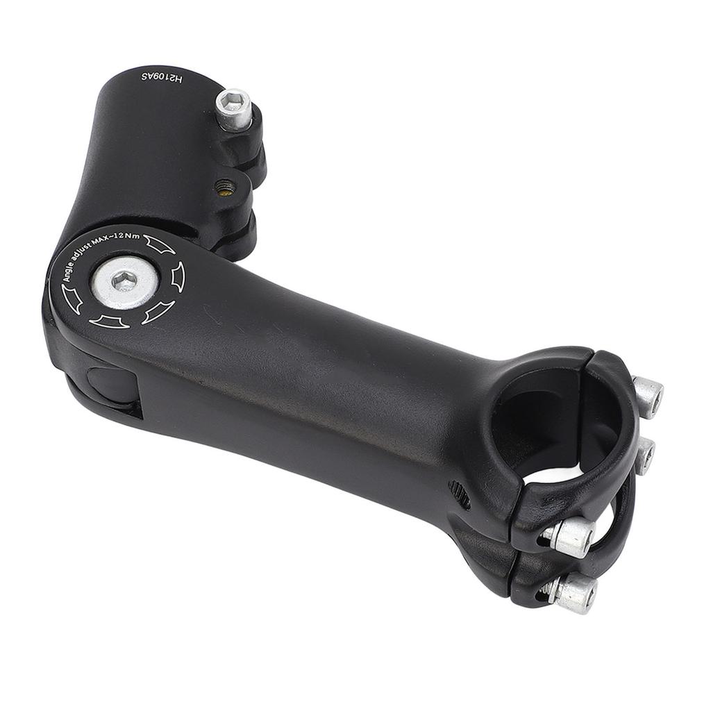 Adjustable Bike Stem 90 Degree Aluminum Alloy Bike Handlebar Riser Extender for Mountain Bikes