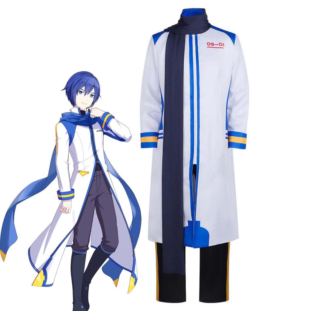 Pánský Anime Hra Vocaloid Projekt Sekai Colorful Stage KAITO Cosplay Kostým GAHC-015