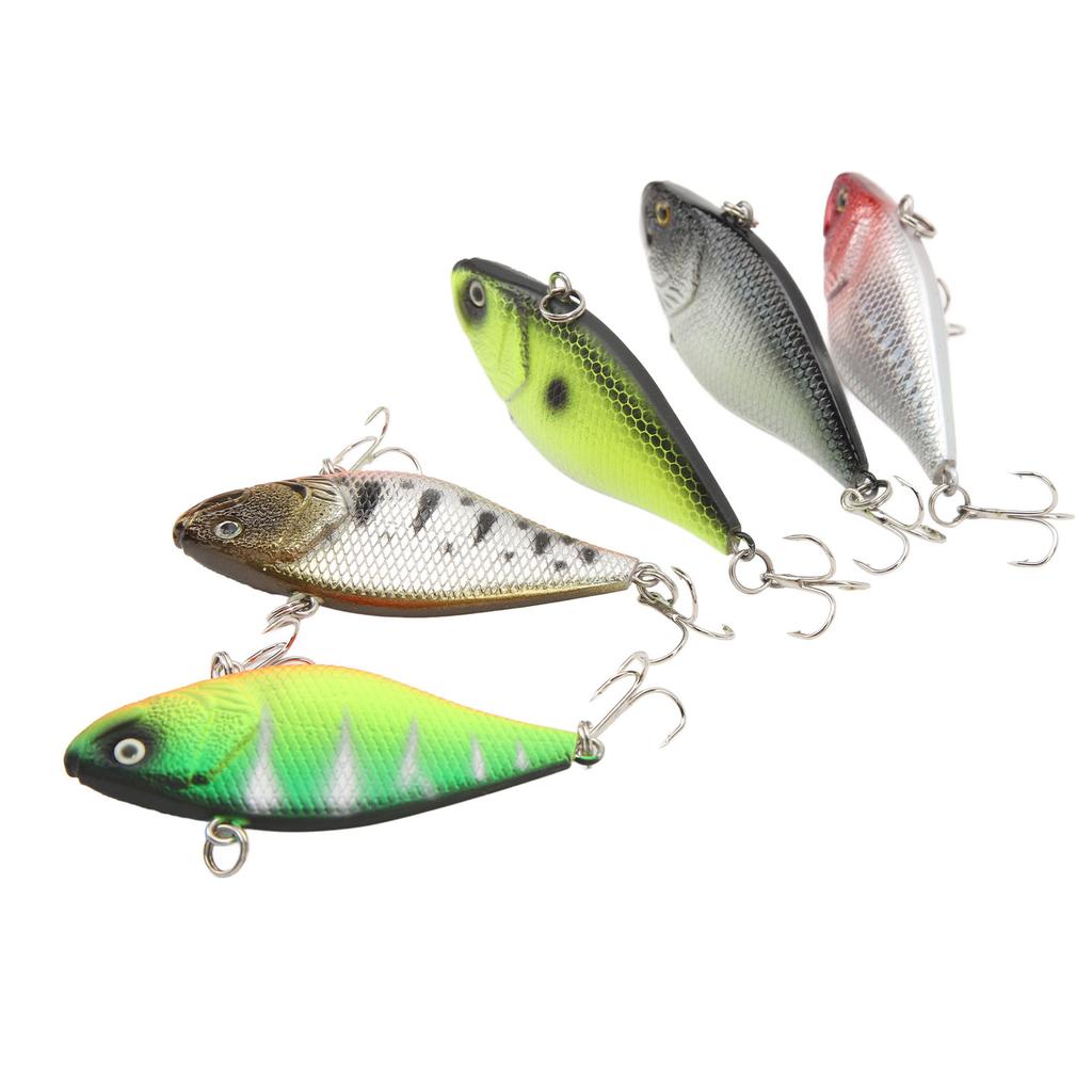 Lure Hard Bait Kit Topwater Fishing Lures Treble Hooks Hard Baits Set for Saltwater and Freshwater Fishing