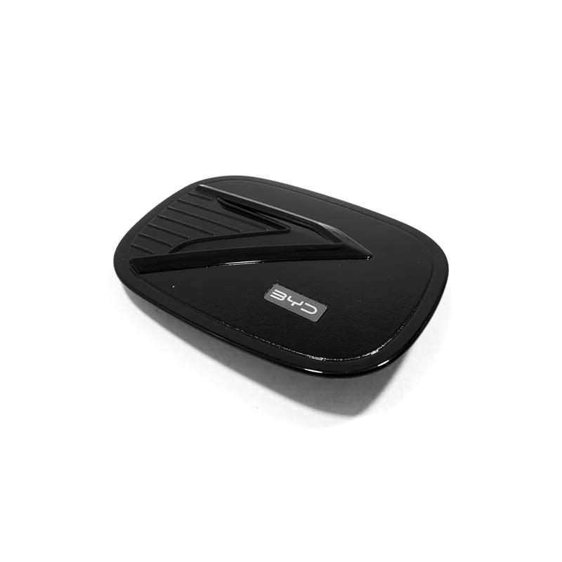 For Byd M9 2025 Accessories Car Charging Port Cover Protection Fuel Tank Cap Decorative Stickers ABS Carbon Black Styling