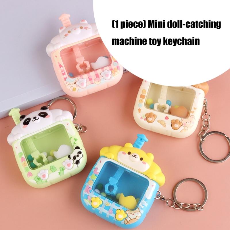 Small Claw Machine Toy Keychain With Fun Game For Kids And Adults