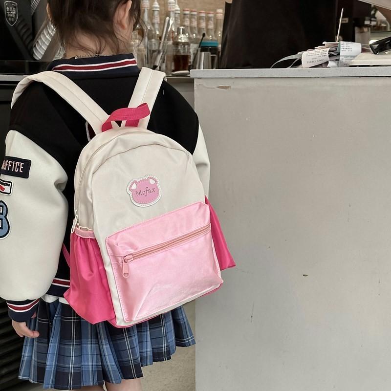 Trendy And Cute Large Capacity Nylon Toddler Backpack Perfect For Boys And Girls