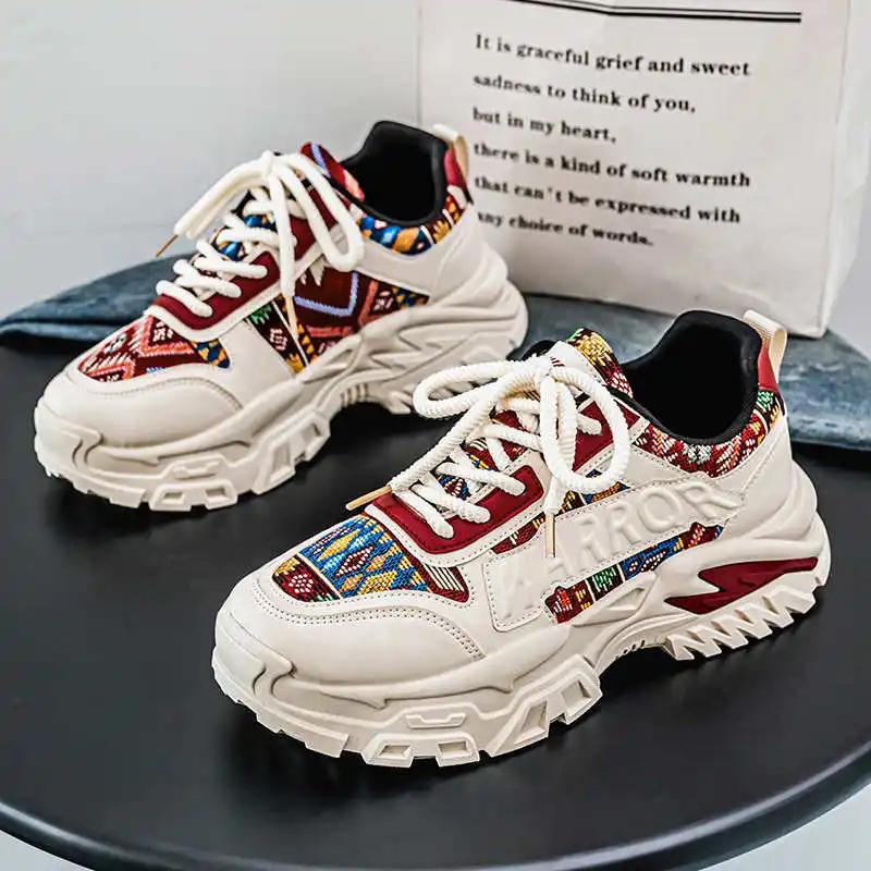 Fashion Height Up Thick Bottom Mens Loafers White Man Boots Shoes Sneakers High Top Men Sport Affordable Price Brand Name