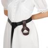 Fodero Spada Corta Schiena Cavaliere Stile Retro Porta Fodero per Cosplay Palco Festa