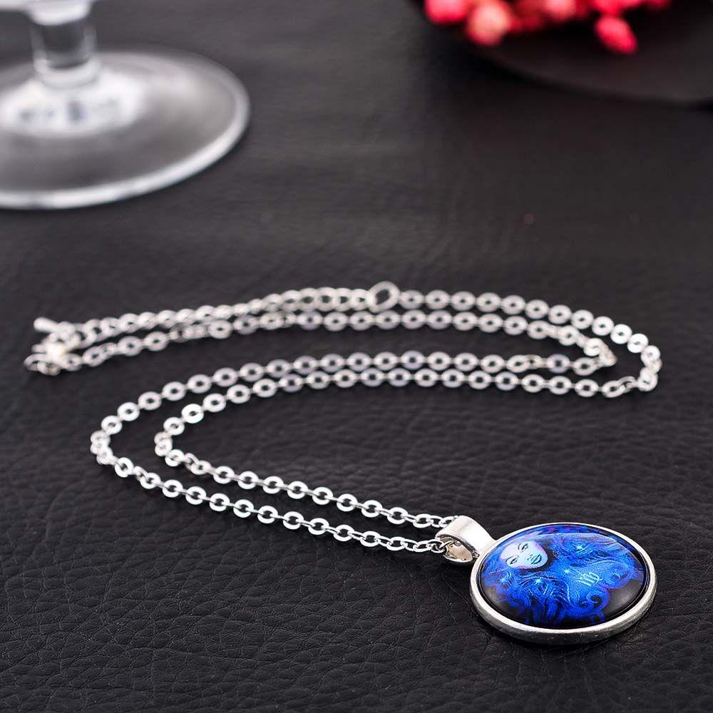 Sagittarius For Women Men Horoscope 12 Constellation Astrology Pendant Decoration Jewelry Necklace