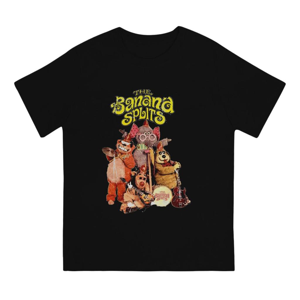 Drooper Distressed Men TShirt The Banana Splits Cartoons O Neck Short Sleeve Fabric T Shirt Humor High Quality Birthday Gifts