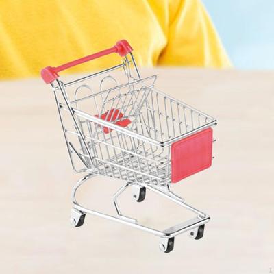 Kids Shopping Cart Toy Set with Creative Storage Solution