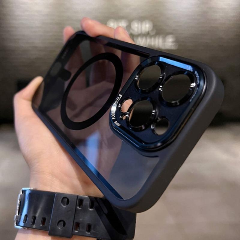 

Подходит для чехла для мобильного телефона Apple 16promax Новый высококлассный чехол для защиты объектива из магнитного металла для Iphone15 13 iPhone 13 pro max