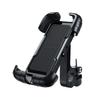 Motorcycle Cell Phone Holder for Navigation with Shockproof Bracket 360 Degree Rotation for Convenient Viewing