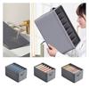 Multipurpose Non-woven Clothes Storage Box Gray Various Sizes