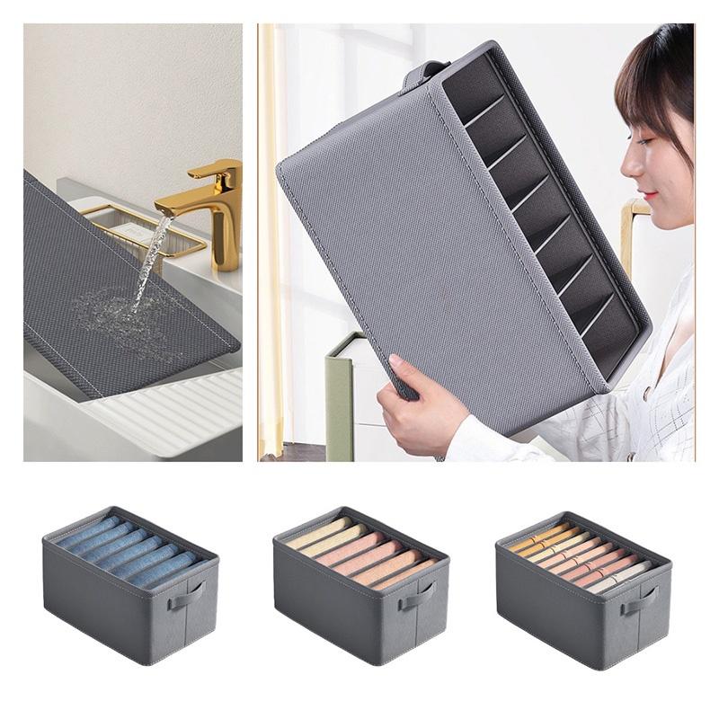 Multipurpose Non-woven Clothes Storage Box Gray Various Sizes