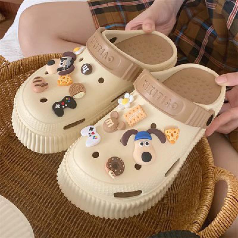 Women's Height-Boosting DIY Closed-Toe Platform Sandals