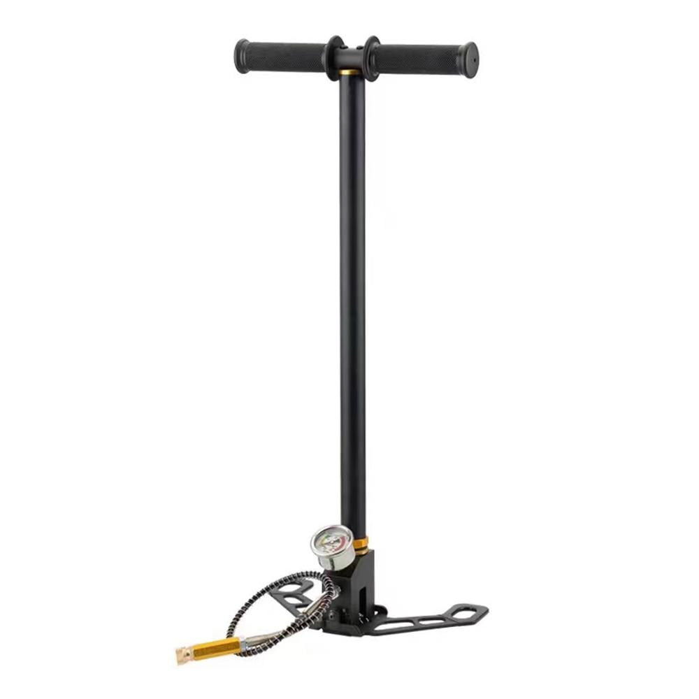 High Pressure Pump Folding Water Cooled Manual Pump PCP Air Compressor 40MPA with Oil-Water Separator for High Pressure Gas Cyli