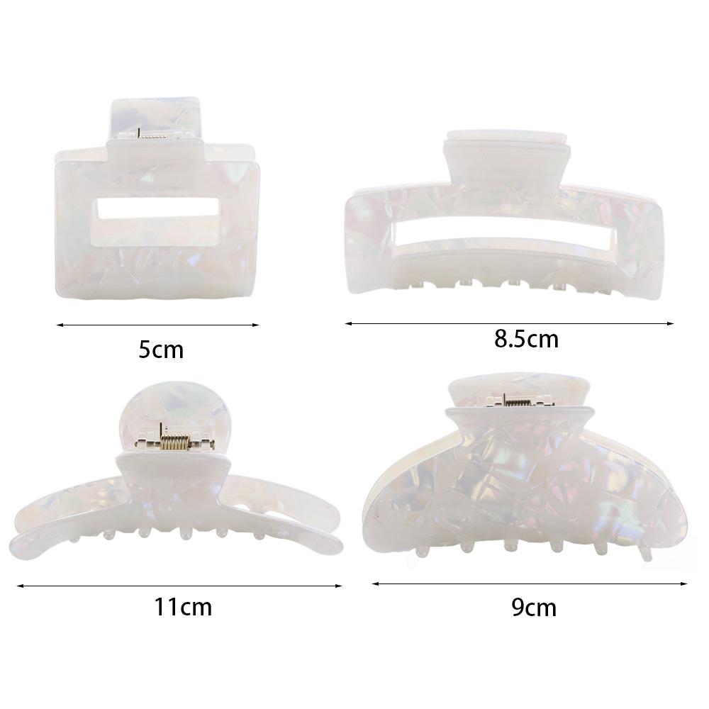 Headwear Shark Clip Acetic Acid Hair Claw Hair Accessories Women Hair Clip Korean Style Crab Clip