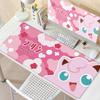 Anime Desk Mat Pokmon Gengar Bulbasaur Jigglypuff Keyboard Pad Large Mousepad Cute PC Accessories XXL Gamer Cabinet Mouse Pad