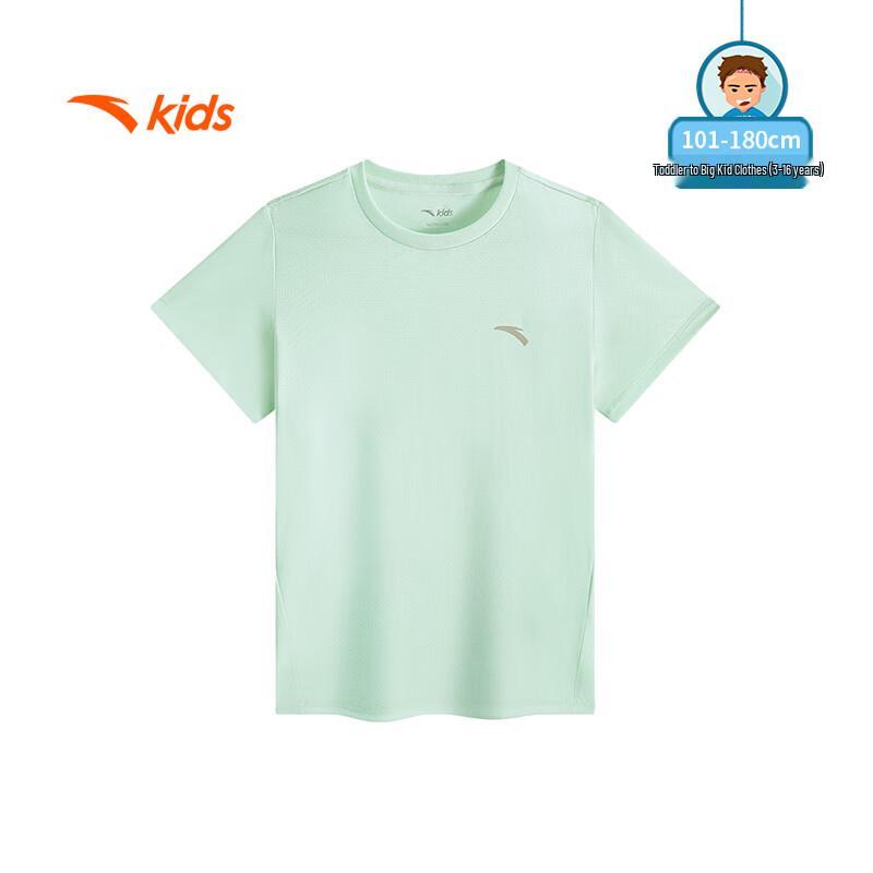 Anta Kids' Boys' 2025 Summer Soft Quick-Dry Athletic T-Shirt A72527104