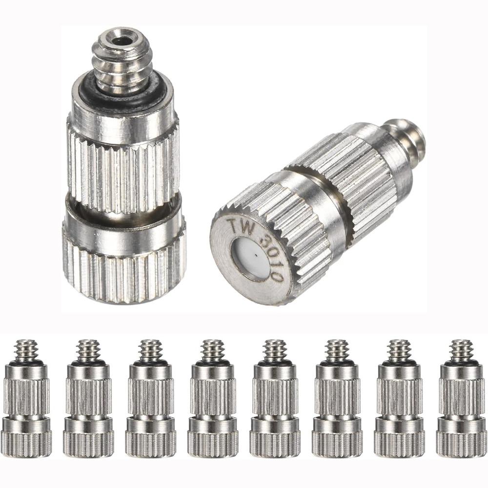 Brass Fog Spray Head 3/16 Inch Atomization Sprayer Durable Humidify Sprayer