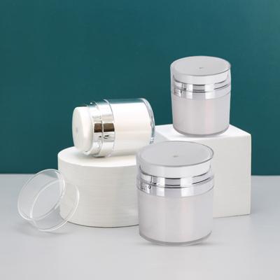 15/30/50/100ml Dispensing Bottle Vacuum Design Fresh-keeping Leak-proof Press Type Moisturizer Pump Dispenser Airless Pump Jar Travel Supply