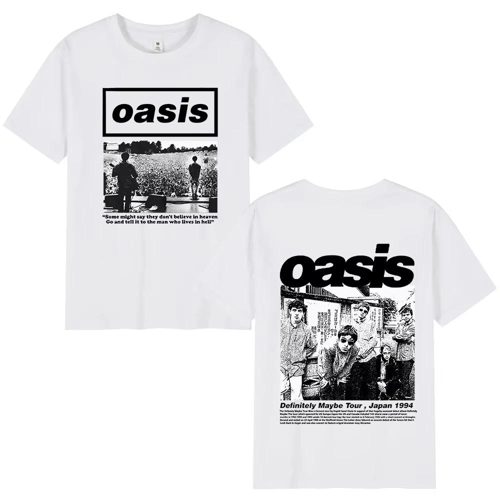 Men Women 90s Music Pop Rock OOasis Men Women T Shirt Cotton Clothes Fashion Short Sleeve O Neck Tees Plus Size TShirt