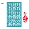 Silk Screen Stencils for Polymer Clay 29 Styles Silk Screen Printing Tool for Polymer Clay Stamp Embosser Earring Jewelry Making