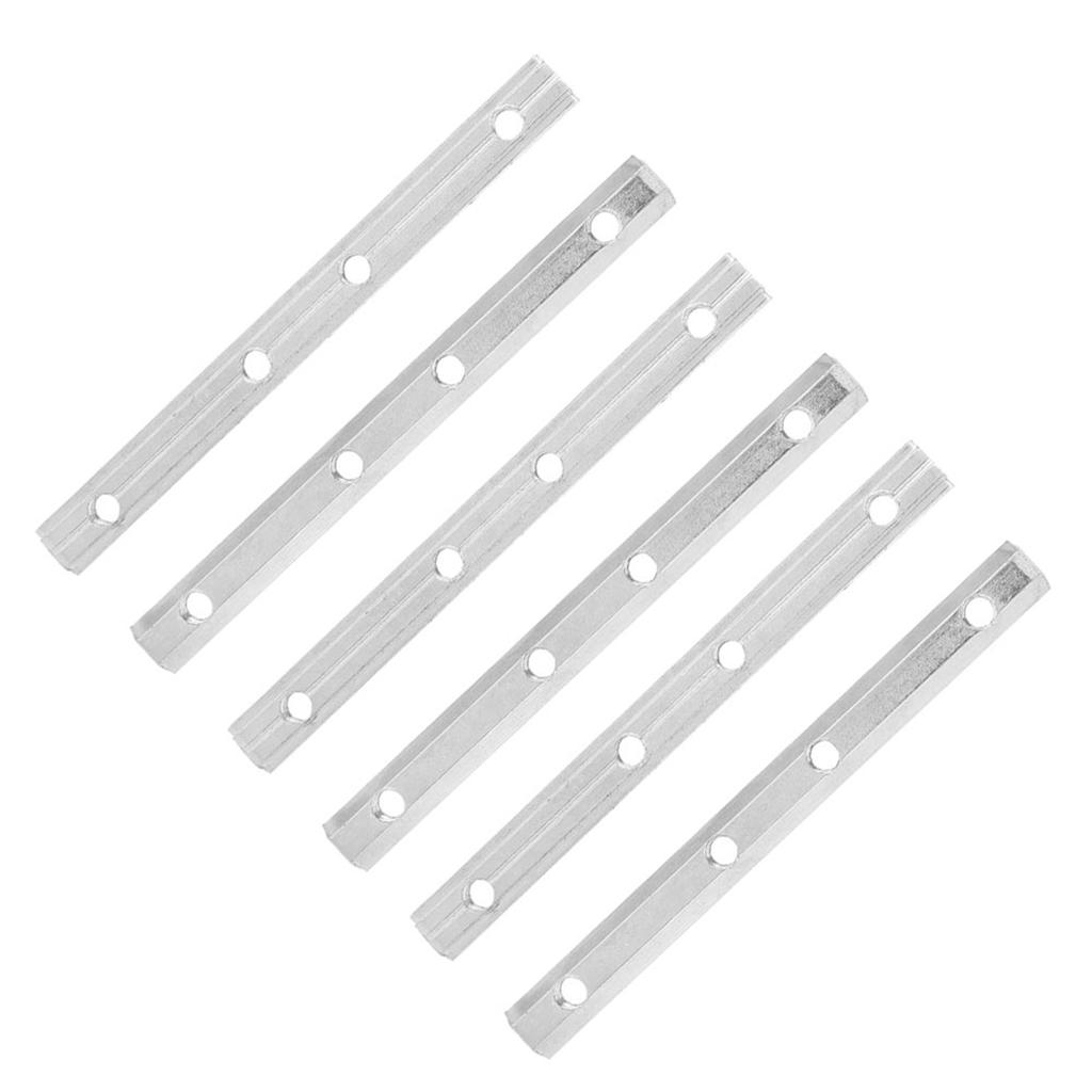 Hliníkový profil Uhlíková ocel Rovný Vnitřní Spojovník Standardní ( 2020 M5 6ks)