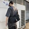 Borse Tote a Tracolla Messenger Gotiche Nere per Uomo e Donna Borse a Spalla in Nylon