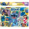 Tenyo In Disney Puzzle Antibacterial Includes Storage Ages 5 and Up (Tenyo) [Made Japan] "Everybody's Ohana!" (Stitch) 80-Piece Children's DC-80-219,